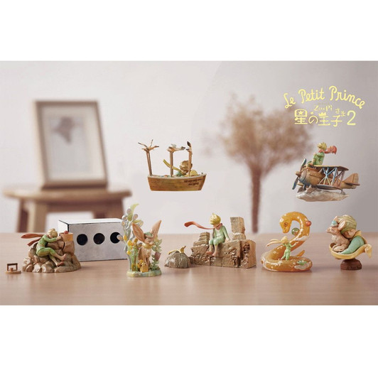 Kaiyodo Le Petit Prince Zu & Pi The Little Prince 2 Wandering Ballad Of The Stars BOX (8pcs)