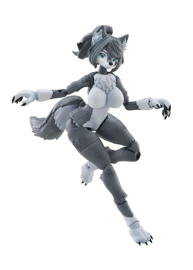  Aoshima KEMOPLA Grey Wolf Plastic Model 