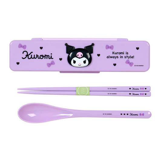 Sanrio Ku Chopsticks And Spoon Relief