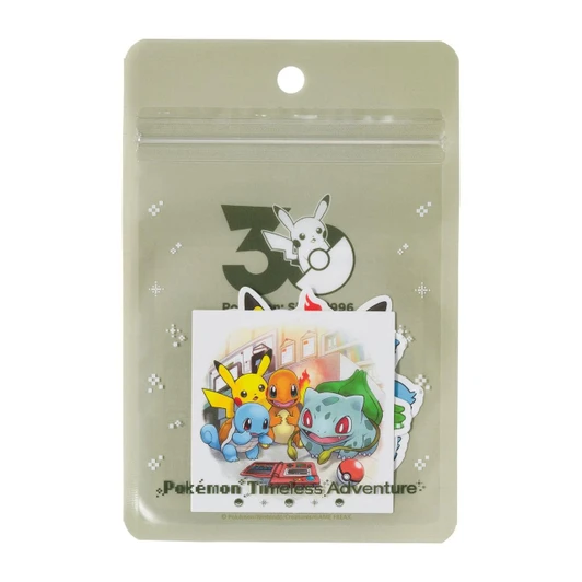  Pokemon Center Original Sticker Set Pokemon Timeless Adventure Kanto 