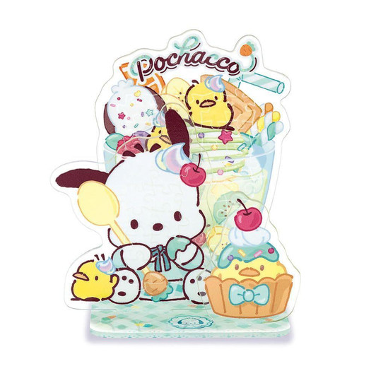 Beverly Jigsaw Puzzle Acrylic Stand Pop: Pochacco Sweets (35 Pieces) 