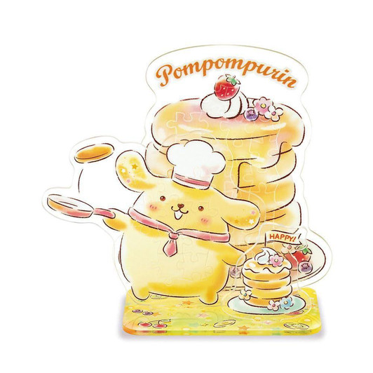 Beverly Jigsaw Puzzle Acrylic Stand Pop Pompompurin Pancake (37 Pieces) 