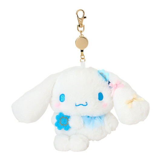 Sanrio Cinnamoroll Character Shaped Pass Case Light Blue Clover 788937