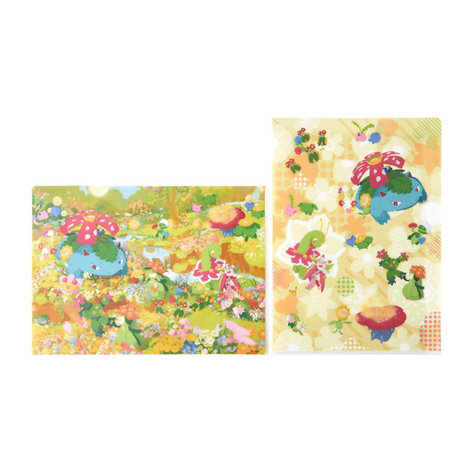Pokemon Center Original A4 Clear File 2-Piece Set Midarezaki