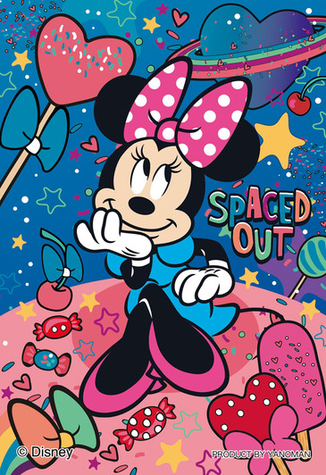 Jigsaw Puzzle Cosmic Candy / Minnie Mouse (70 Pieces)