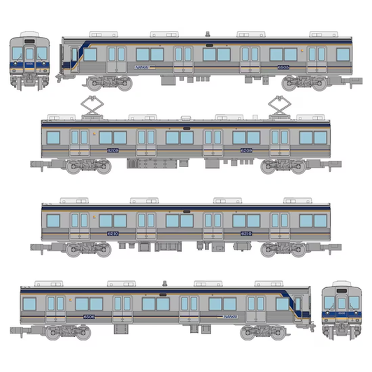 Tomytec Nankai Electric Railway Series 6200 4 Cars Set (N scale)