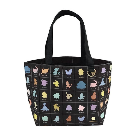  Pokemon Center Original Colorful Silhouette Tote Bag 