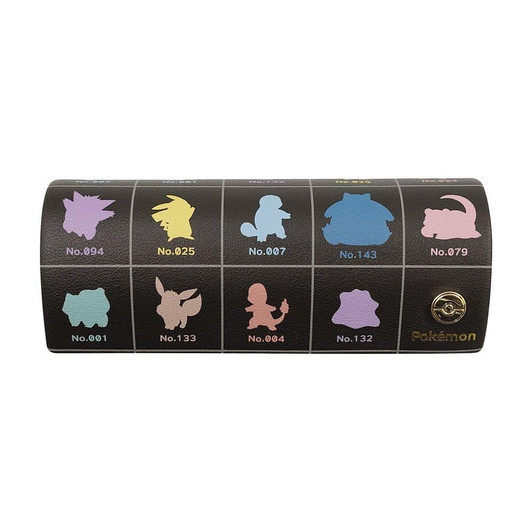  Pokemon Center Original Colorful Silhouette Glasses Case 