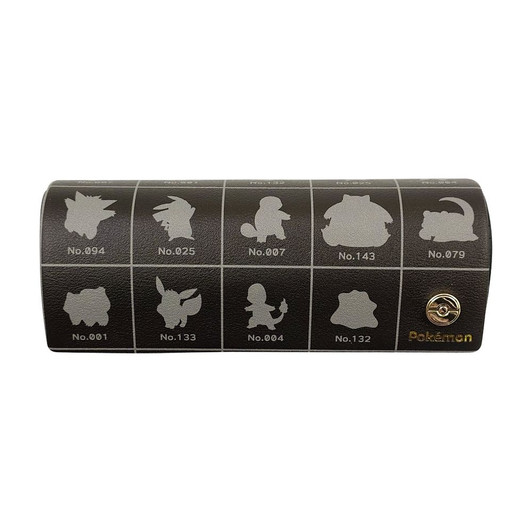 Pokemon Center Original Glasses Case Silhouette Monotone