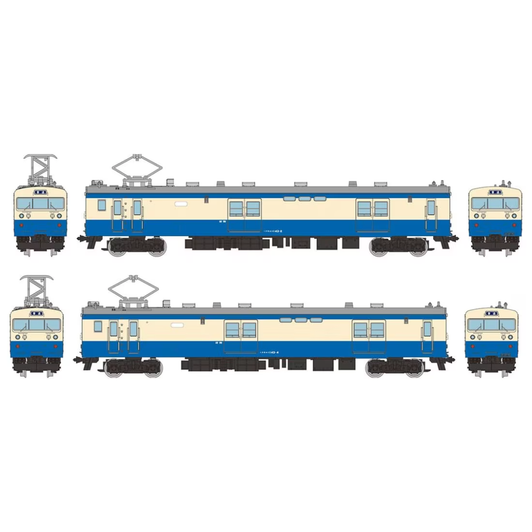 Tomytec JR Kumo Yuni Type 143 (Yokosuka Livery) 2 Cars Set (N scale)