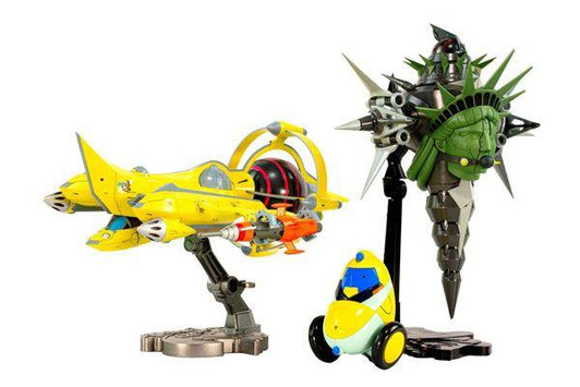  BellFine Space Dandy Mechanic Selection Plastic Model 