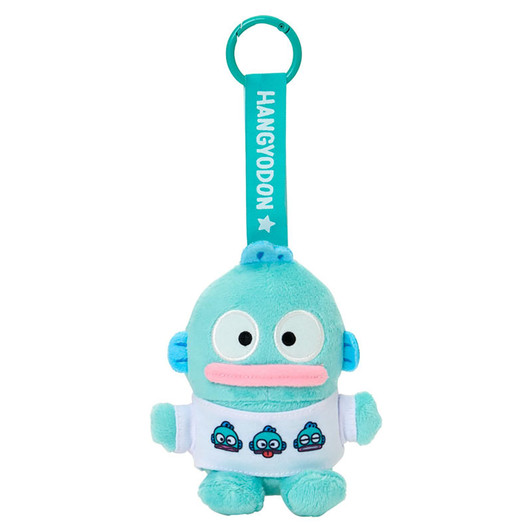 Sanrio Hangyodon Mascot Holder Featuring And Bad Badtz Maru Funny Face Design Model 655724