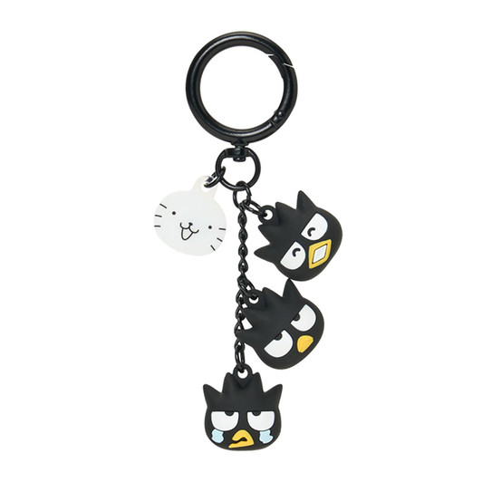 Sanrio Bad Badtz-Maru Keychain Hangyodon And Funny Face Design 753360