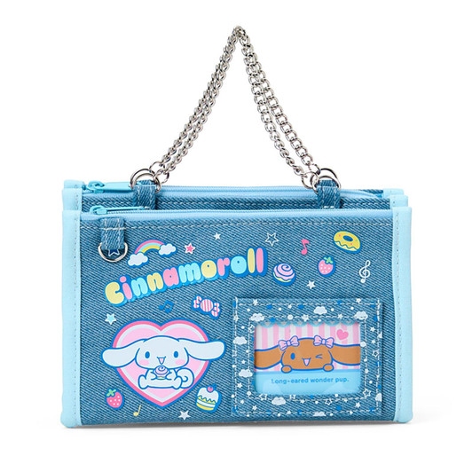 Sanrio Cinnamoroll Denim Pouch Heart Throbbing Heisei Girl Item 796344