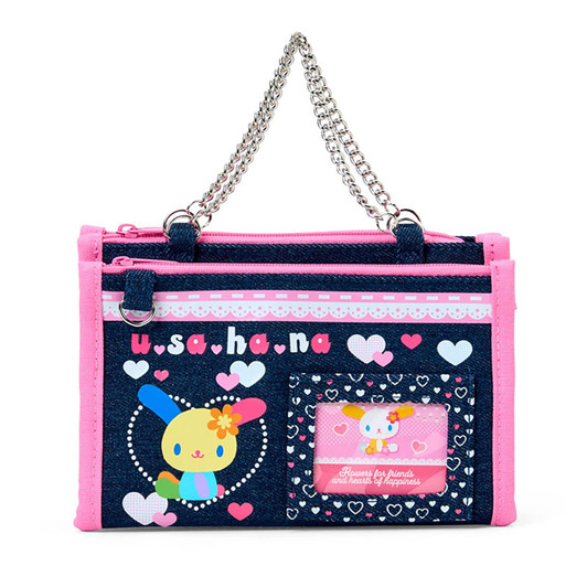 Sanrio Other Denim Pouch Usahana Heart-Throbbing Heisei Girl Item 796352