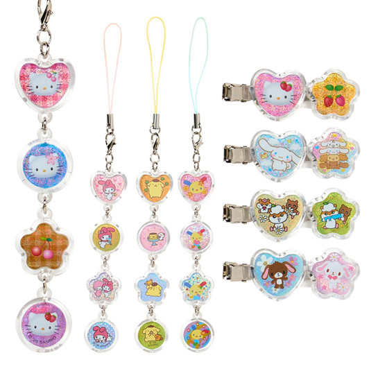 Sanrio Other Secret Ohajiki Sticker Style Accessory (Heart-Throbbing Heisei Girl Item) Characters 769657