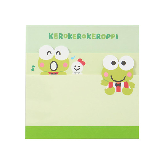 Sanrio KeroKeroKeroppi 3 Tier Memo Pad 646261