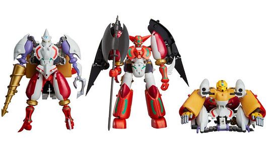 FREEing Dynamic Change Shin Getter Robo Figure Set of 3 (Shin Getter Robot Armageddon)