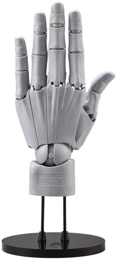 Kotobukiya 1/1 Artist Support Item Hand Model Men's/L -Gray-