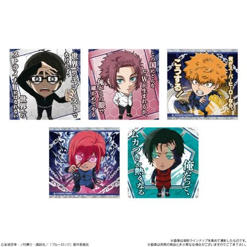  Bandai Candy Niformation Blue Lock Sticker Collection Wafer BOX(20pcs) 