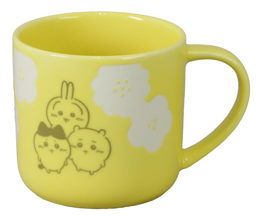 Yamaka Chiikawa Happy Blossom Mug (Yellow)