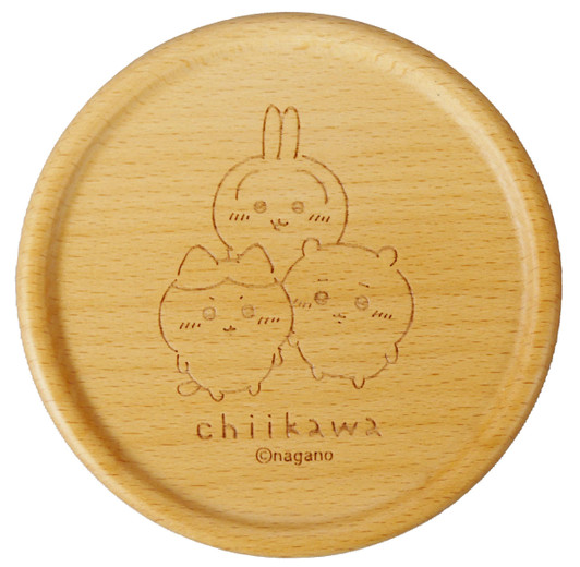 Yamaka Chiikawa Happy Blossom Coaster Yellow