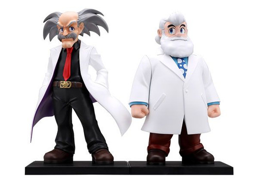 Kotobukiya OSHI WORKS Dr. Wily And Dr. Light Figure (Mega Man 11)