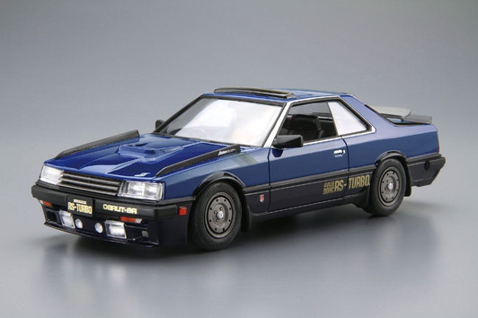 Aoshima The Model Car 1/24 Nissan DR30 Skyline RS Aero Custom 1983 Plastic Model