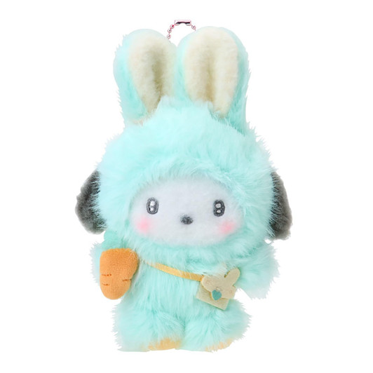 Sanrio Pochacco Mascot Holder Fluffy Eared Rabbit Club 631698