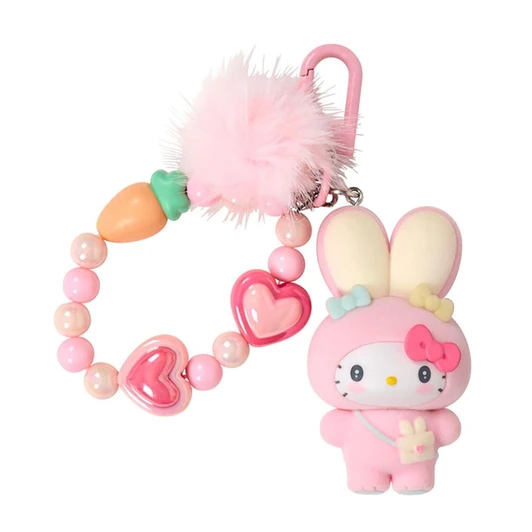  Sanrio Hello Kitty Keychain (Fluffy Ears Bunny Club) 776700 