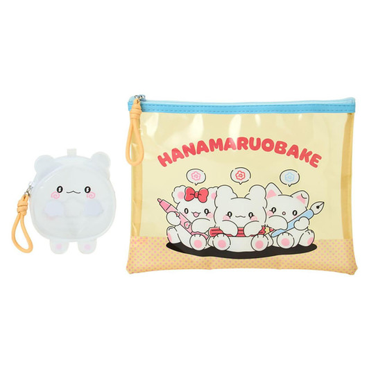  Sanrio Other Clear Pouch 2-Piece Set (With Friends) Hanamaru Ghost 764655 