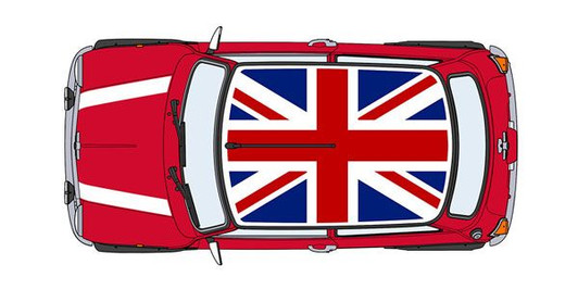 Hasegawa 1/24 Mini Cooper 1.3i (1997) Union Jack Plastic Model