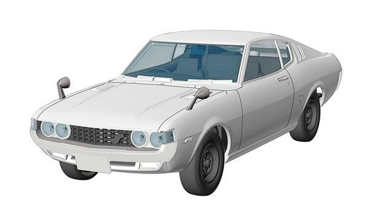 Hasegawa 1/32 Toyota Celica LB 1600 GT White Spirit Plastic Model