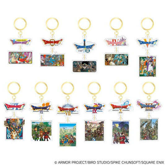 Square Enix Dragon Quest Charm 11pcs BOX