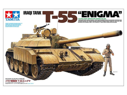 Tamiya 35324 1/35 Iraqi Tank T-55 Enigma Plastic Model