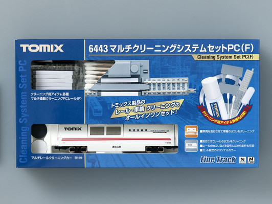 Tomix [CLEARANCE SALE] NO OIL 6443 Multi Cleaning System Set PC (F) (N scale)