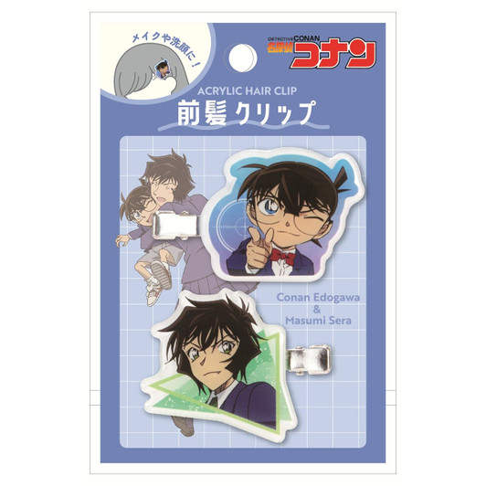 T's Factory Detective Conan Acrylic Bangs Clip Edogawa Conan And Sera Masumi