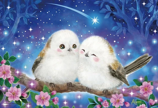 Beverly Jigsaw Puzzle Shimaenaga: Wish Upon a Star (1000 Pieces) 