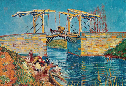Jigsaw Puzzle The Drawbridge of Arles (300 Pieces)