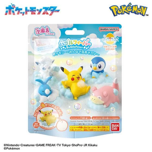  Bandai Life Bikkura Tamago Bubble Fever Pokemon: Let's All Play With Bubbles BOX (15pcs) 