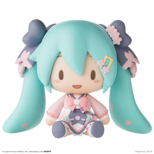 Sega Hatsune Miku Fuwapuchi Deformed Figure New School Term Ver.