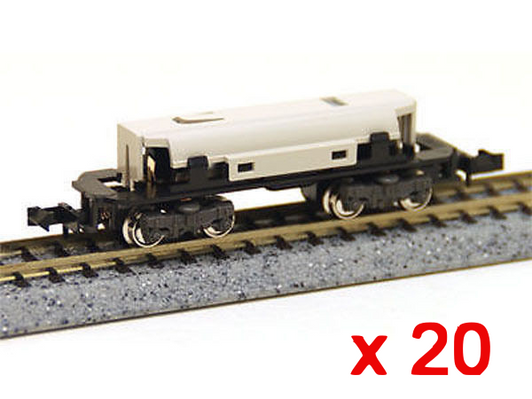 Other 20 Pieces of 11-107 Powered Motorized Chassis (N scale)