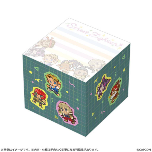  Capcom Street Fighter 6: Deformed Style Block Memo 