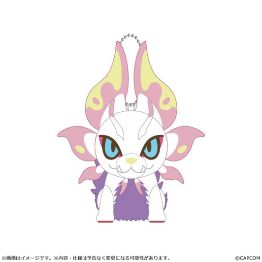 Capcom Mondefo Mascot Keychain Mizutsune (Monster Hunter)