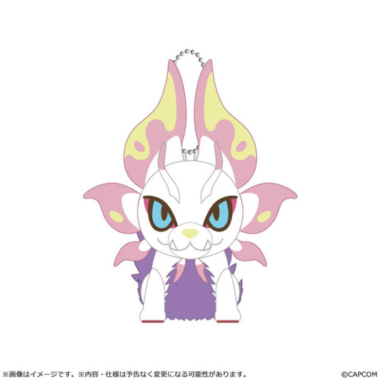  Capcom Mondefo Mascot Keychain Mizutsune (Monster Hunter) 