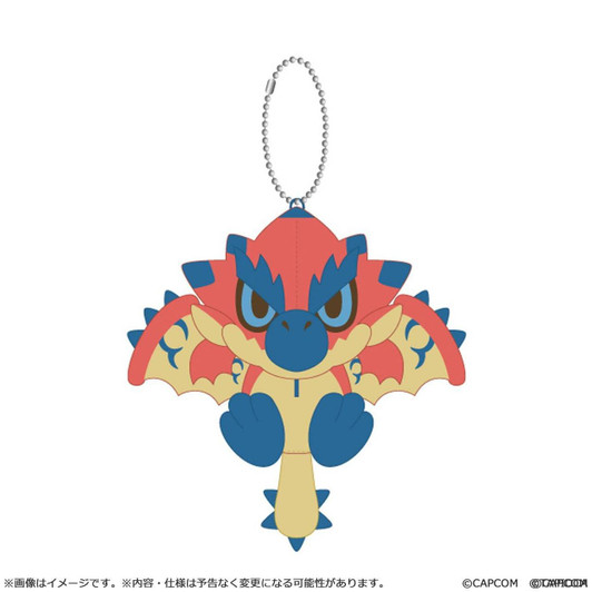  Capcom Mondefo Mascot Keychain Rathalos (Monster Hunter) 