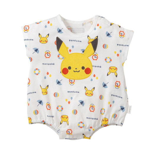 Pokemon Center Original Monpoke All Over Jigglypuff Short Sleeve Romper
