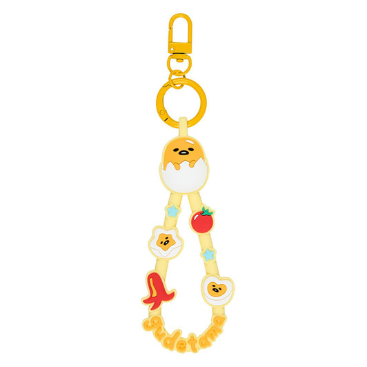 Sanrio GudeTama Rubber Cord Keychain (Character Awards First Edition) 829102