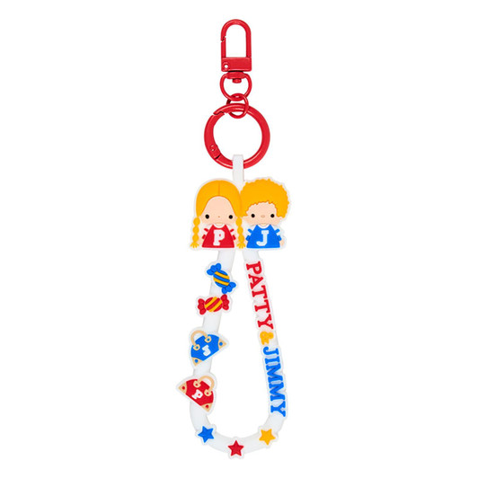 Sanrio Other Rubber Cord Keychain (Character Award First Series) Patty & Jimmy 829510
