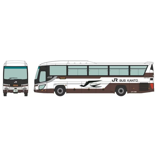 Tomytec Bus Collection 26 Kusatsu Hot Springs JR Bus Kanto Spa Brown (N scale)